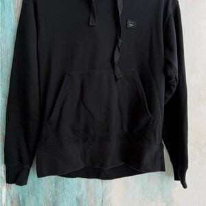 Acne Black Pullover Hoodie